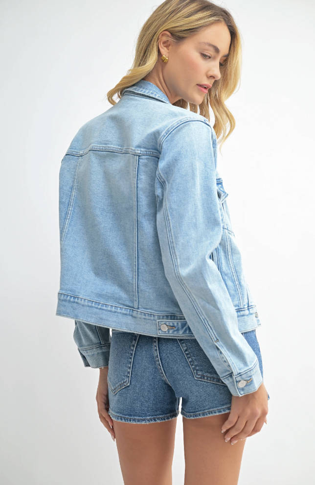 Lighten Up Denim Jacket