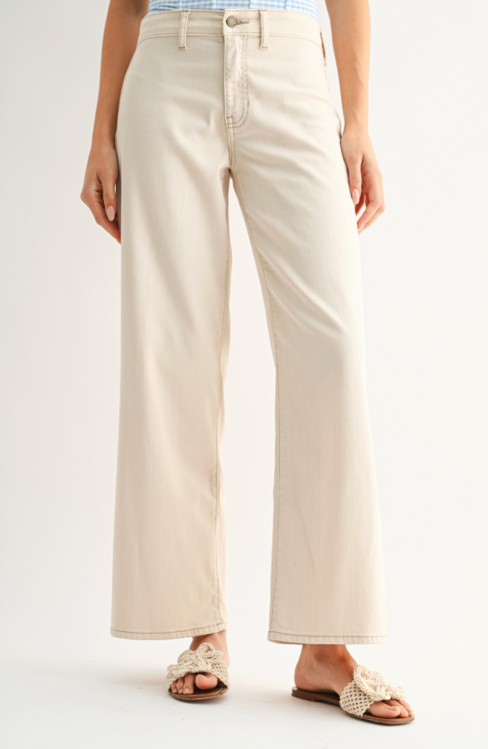 Almond Avenue Denim Trouser