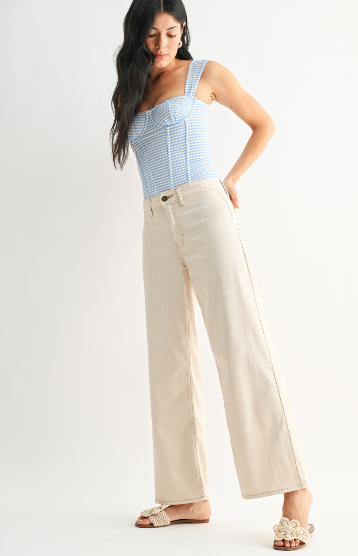 Almond Avenue Denim Trouser