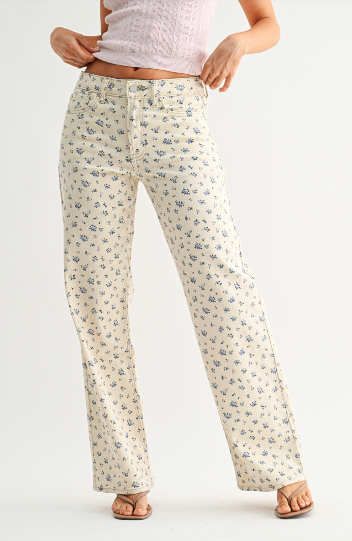 Bluebell Signature Straight Denim