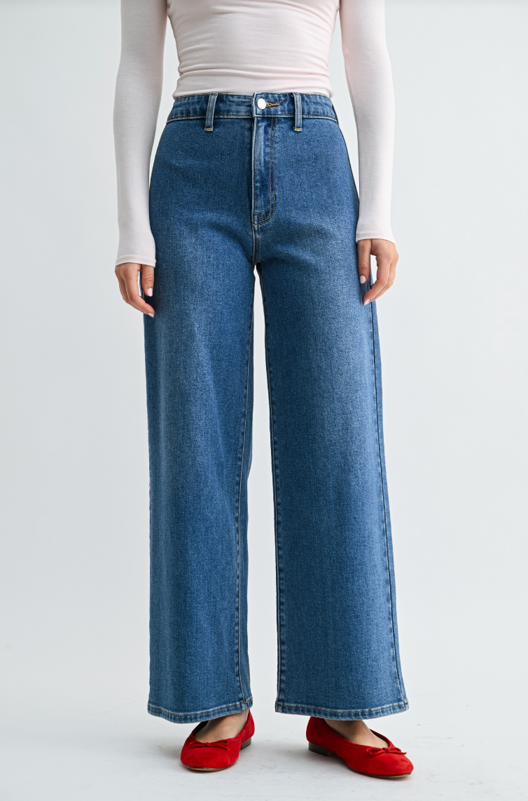 Hidden Pocket Trouser (med denim)