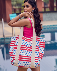Stars & Stripes Weekend Tote