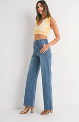 Utility Pocket Flare Jean