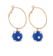 Island Pearl Hoop