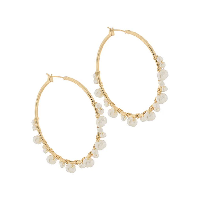 Pearl Party Hoop
