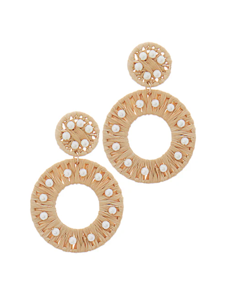 Raffia Romance Earring