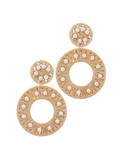 Raffia Romance Earring