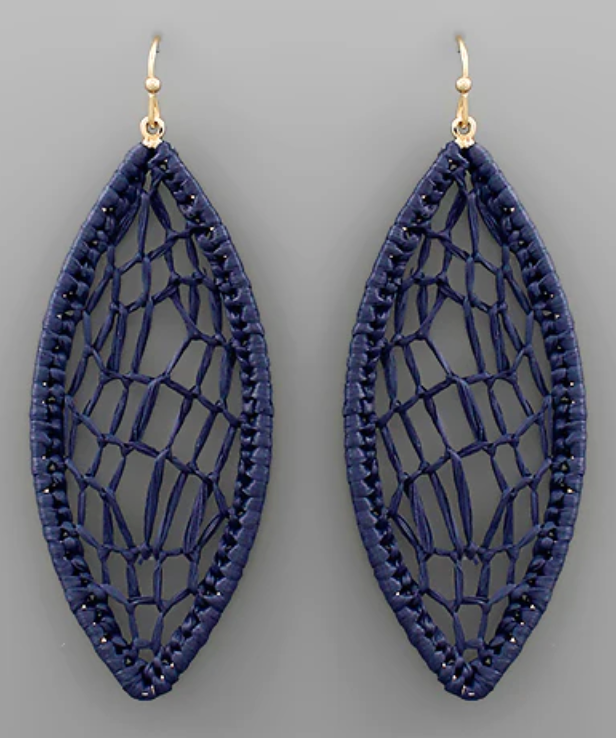 Coastal Net Earring