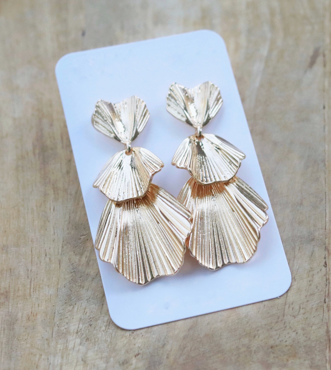 Sunset Shell Earring