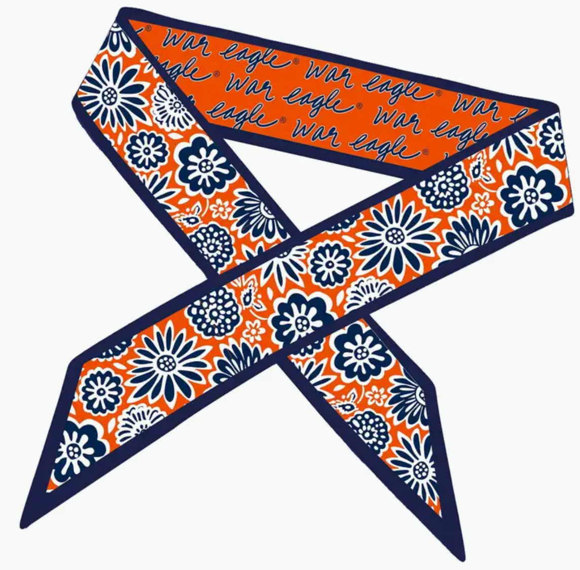 Auburn Skinny Scarf