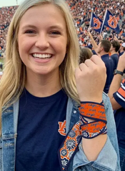 Auburn Skinny Scarf