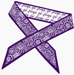TCU Skinny Scarf