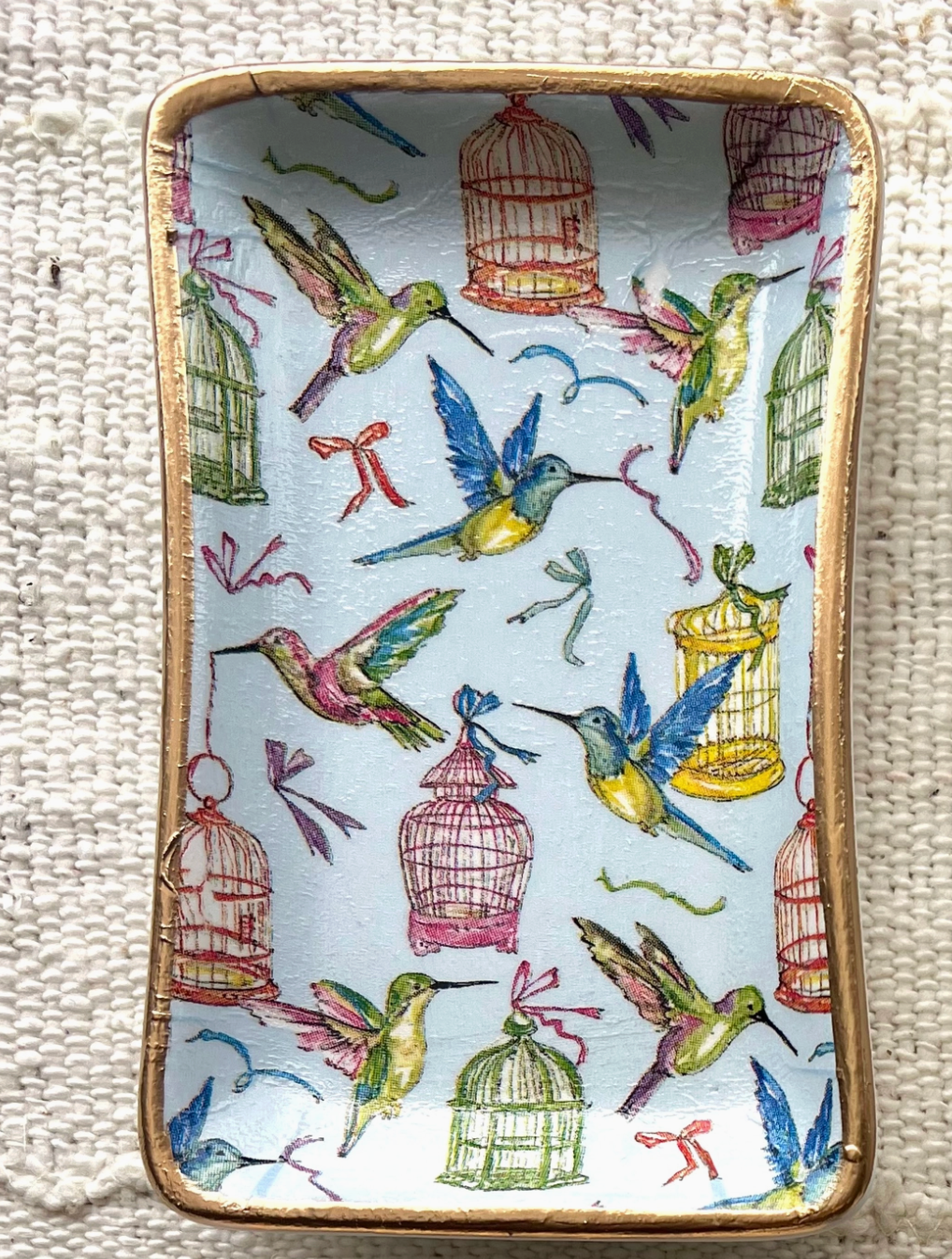 Hummingbird Trinket Tray
