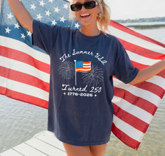 Summer of 250 Tee (navy)