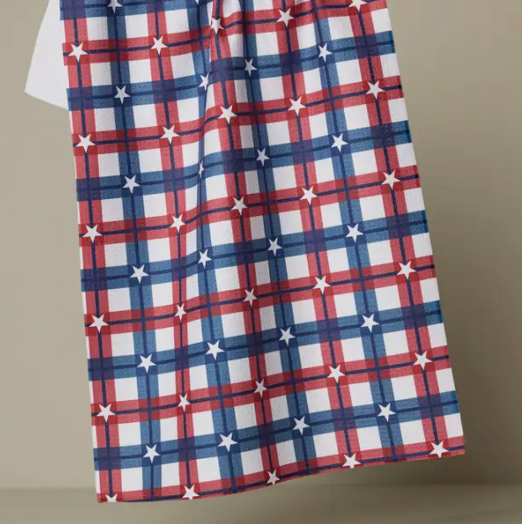 Backyard Picnic Tea Towel