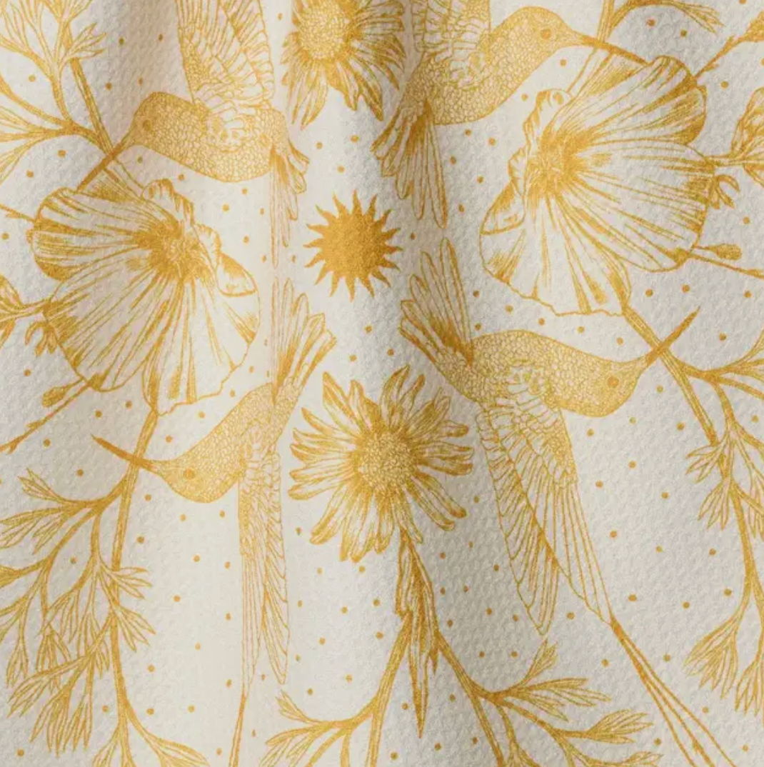 Gilded Nectar Tea Towel