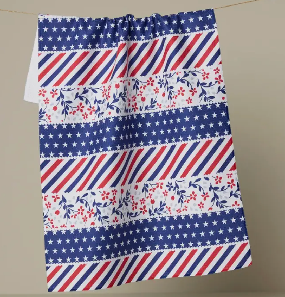 Liberty Ribbon Tea Towel