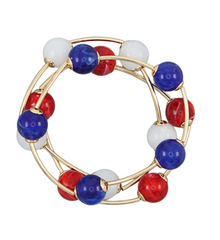 Firecracker Stack Bracelet