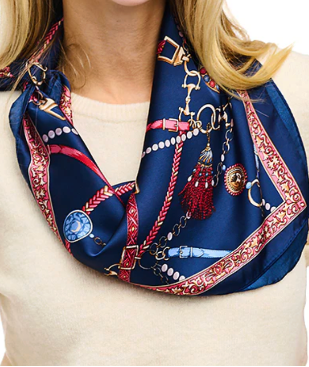 Charm & Chain Scarf