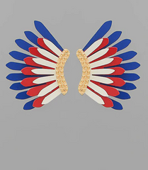Wing It Earring (americana)
