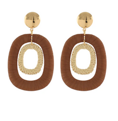 Tiki Time Earring