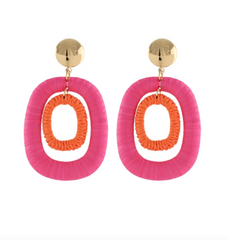 Tiki Time Earring
