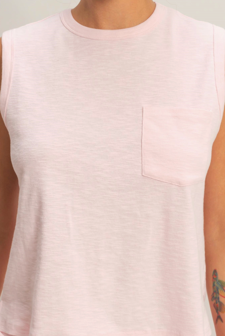 Off Duty Ease Tank (pink)