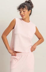Off Duty Ease Tank (pink)