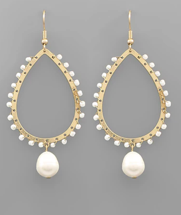 Pearl Cascade Earring