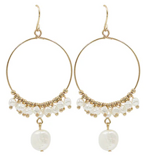 Pearl Party Hoop