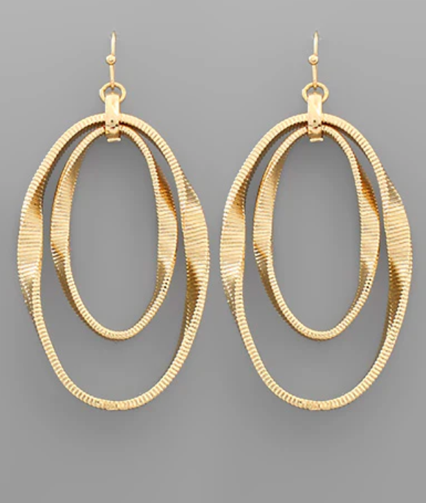 Golden Breeze Earring