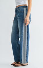 Contrast Straight Jean