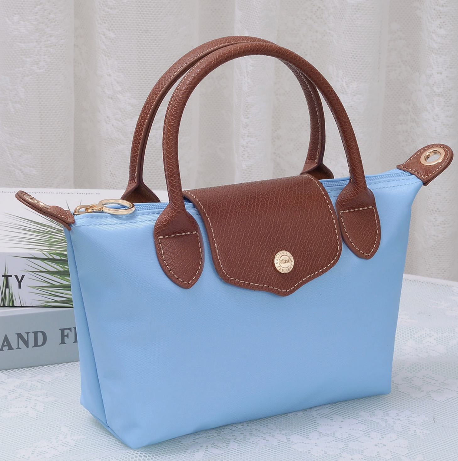 Britney Double Handle Mini Crossbody Bag