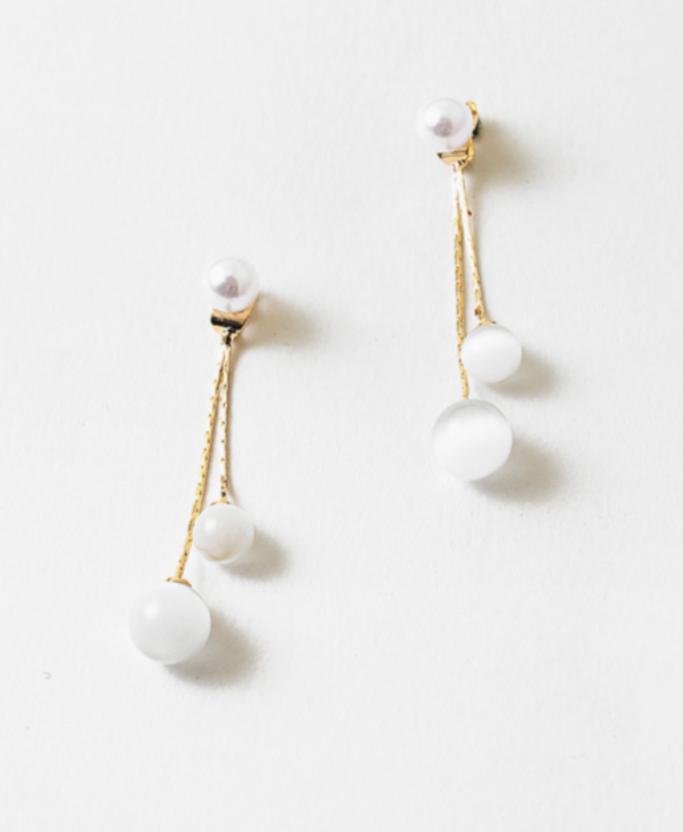 Pearl Duet Earring