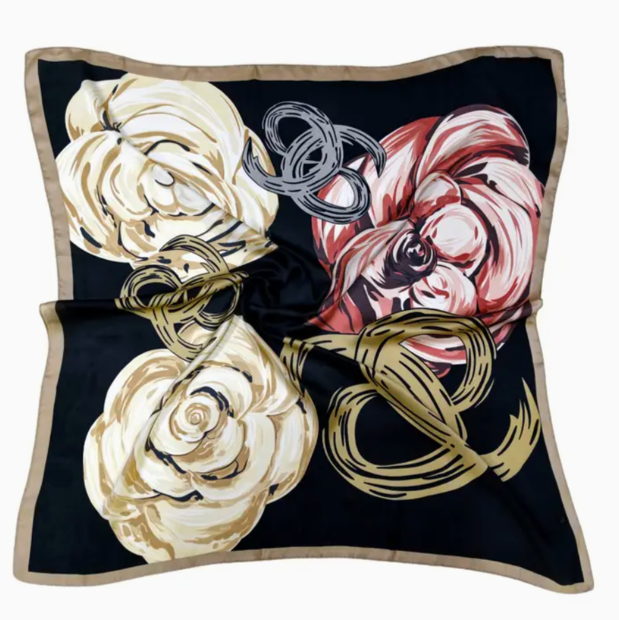 Rose Rendezvous Scarf