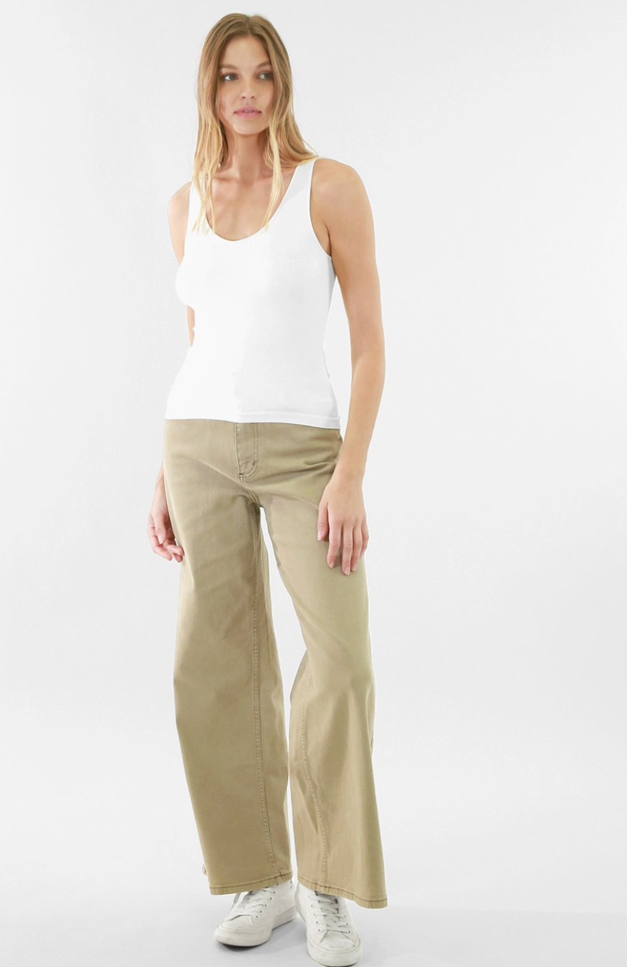 Fine Ribbed Reversible Tank