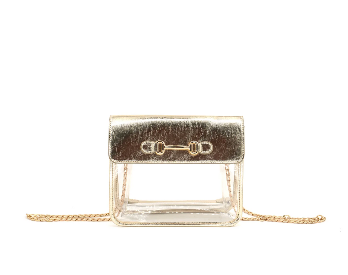 Luxe Line Clear Bag