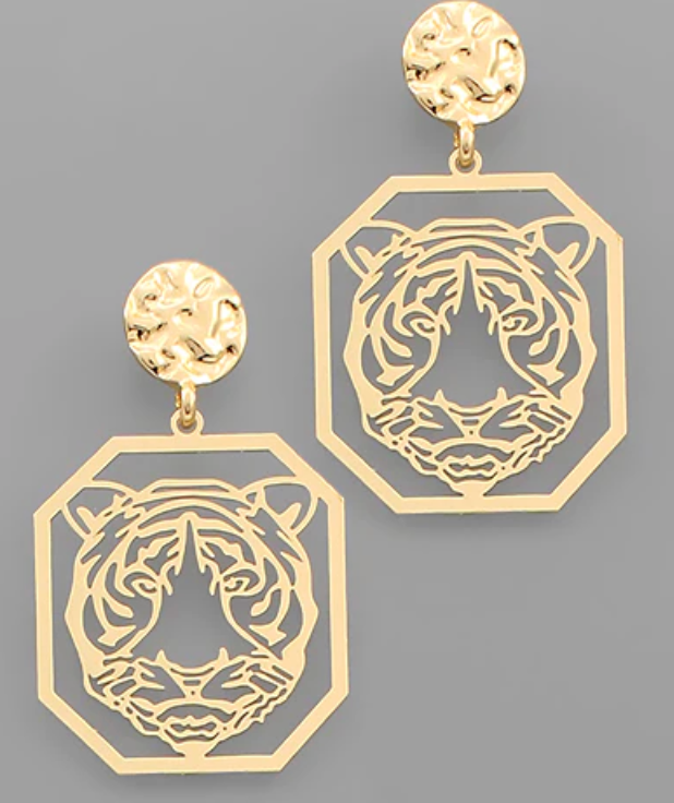 Tiger Vibes Earring