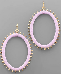 Purple Rush Earring