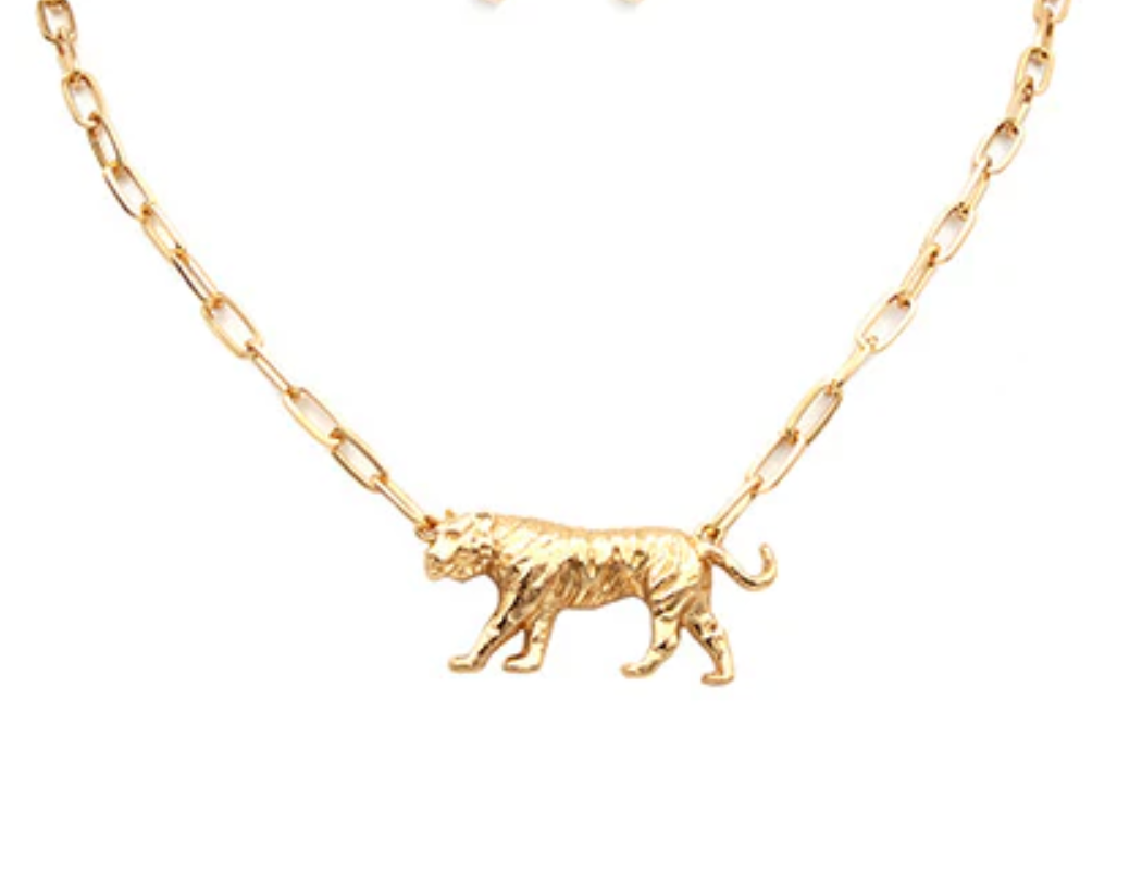 Roaming Tiger Necklace