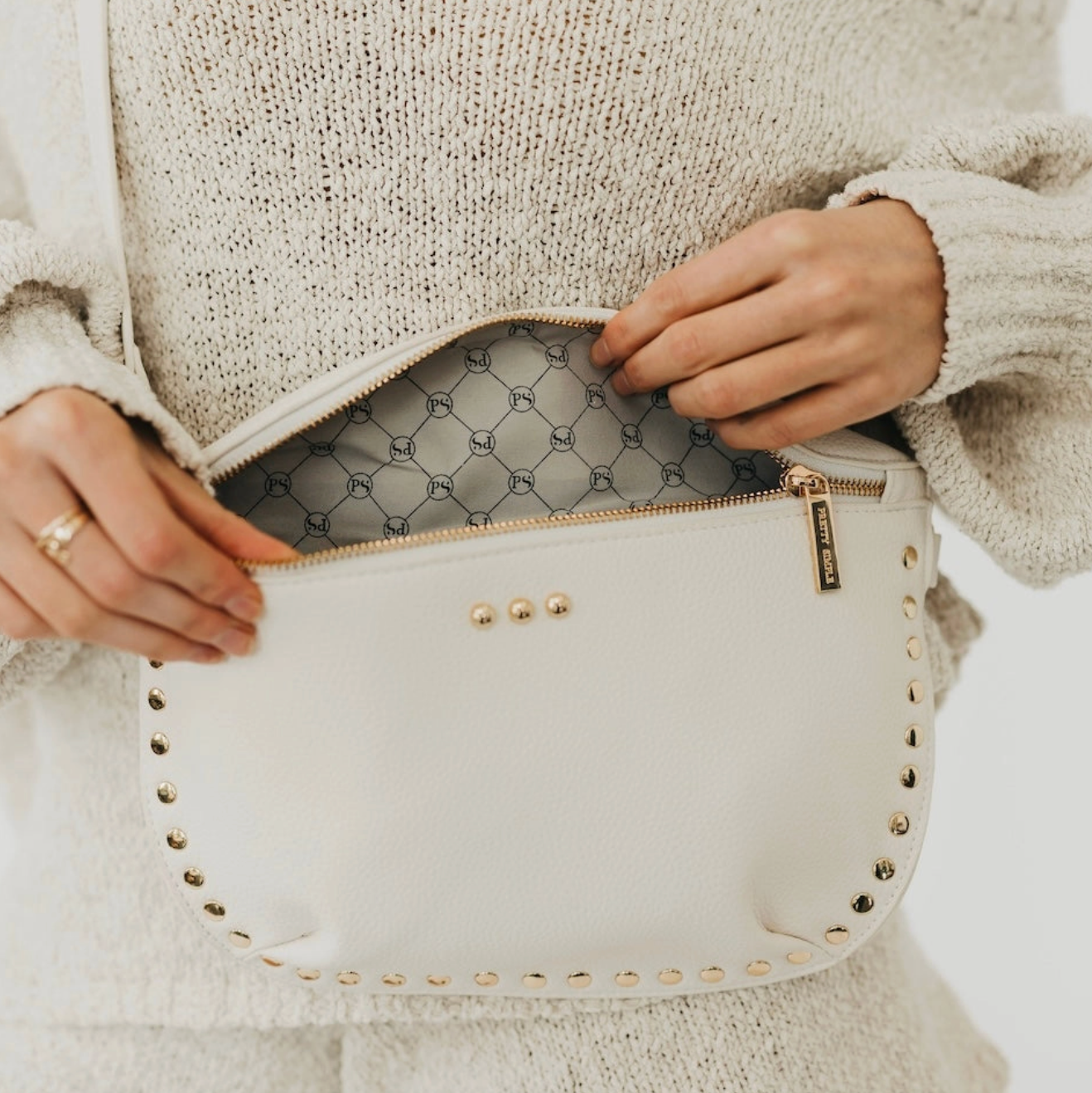 Uptown Studded Bum Bag