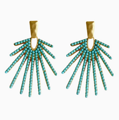Solstice Fan Earring