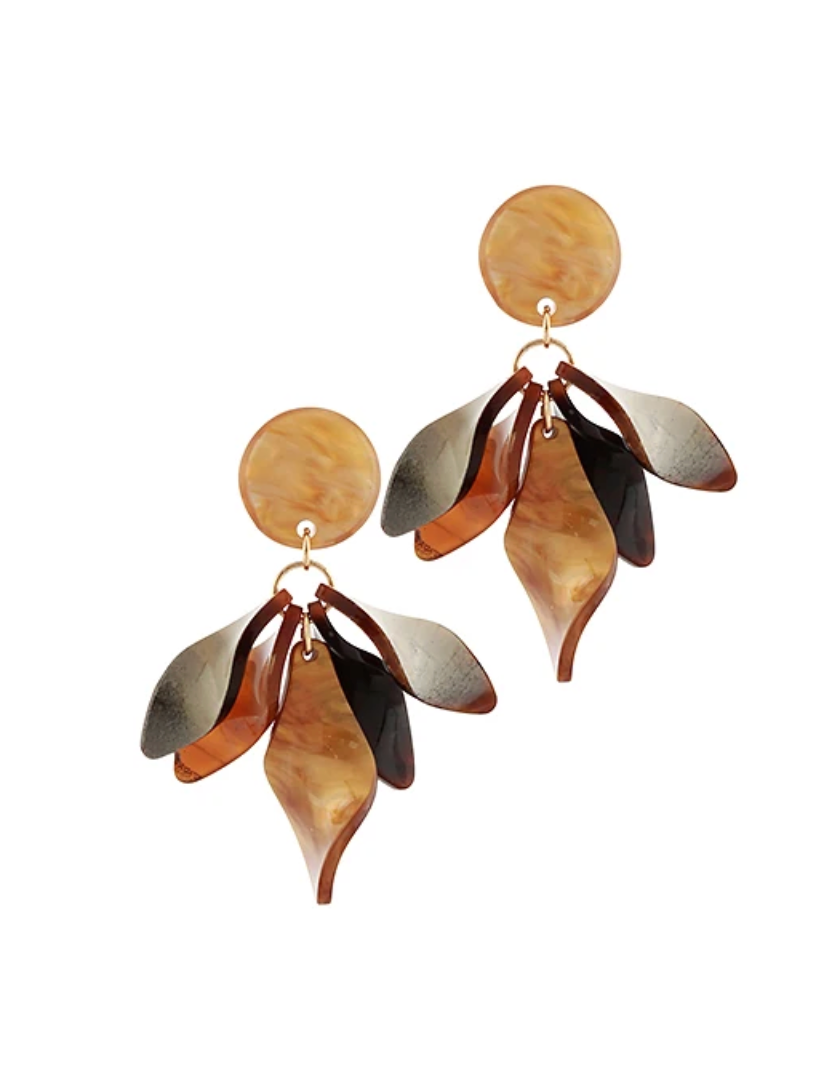 Saffron Earring