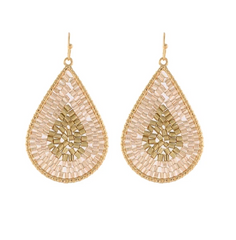 Shimmer Weave Earring
