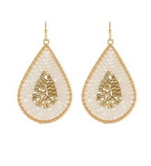Shimmer Weave Earring
