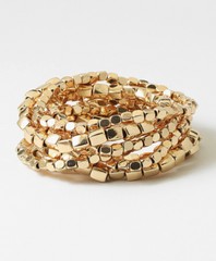 High Shine Stack Bracelet