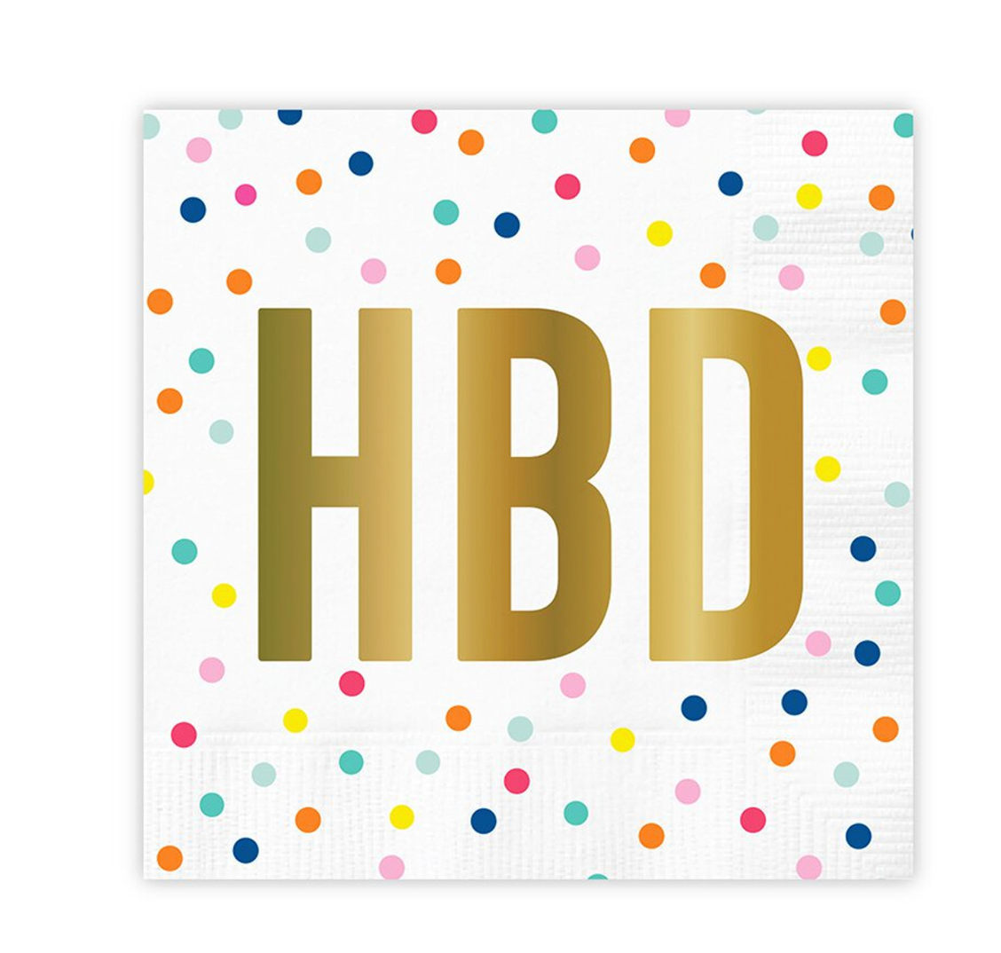 HBD Cocktail Napkins