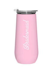 Bridesmaid Champagne Tumbler