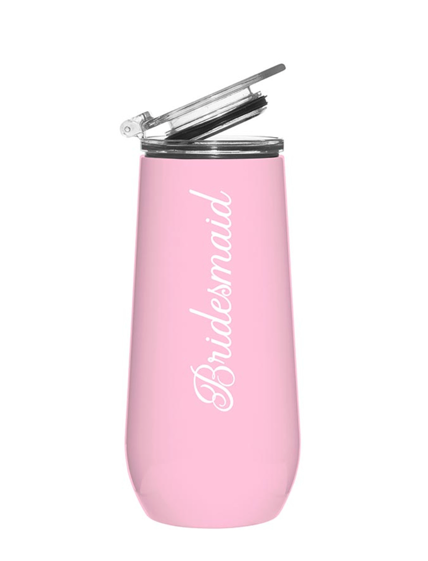 Bridesmaid Champagne Tumbler