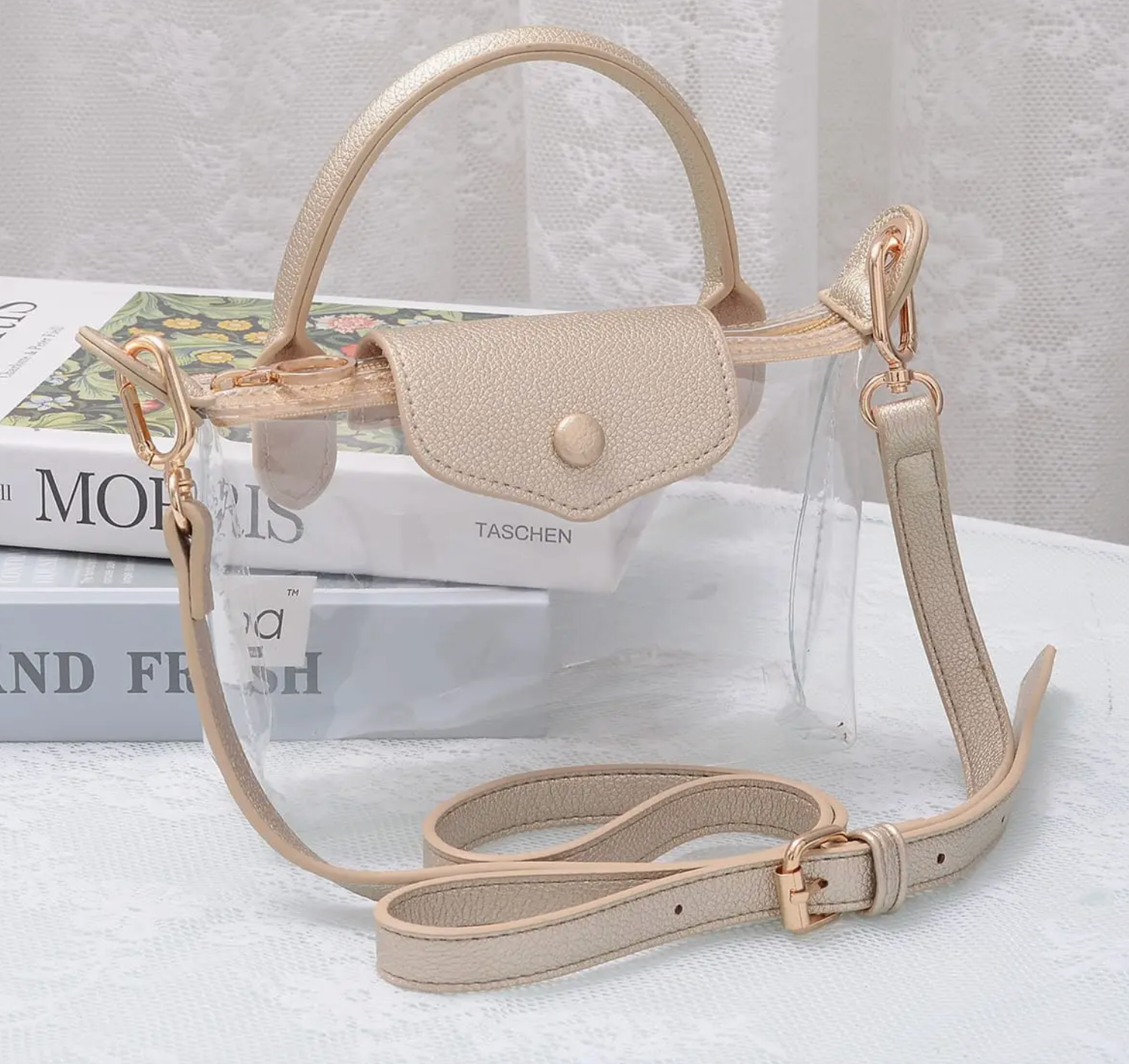 Jet Set Clear Mini Bag